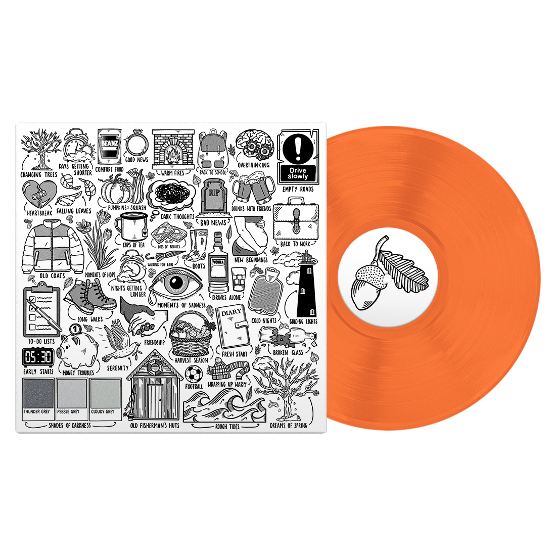 Autumn Variations Harvest Orange Vinyl | Ed Sheeran